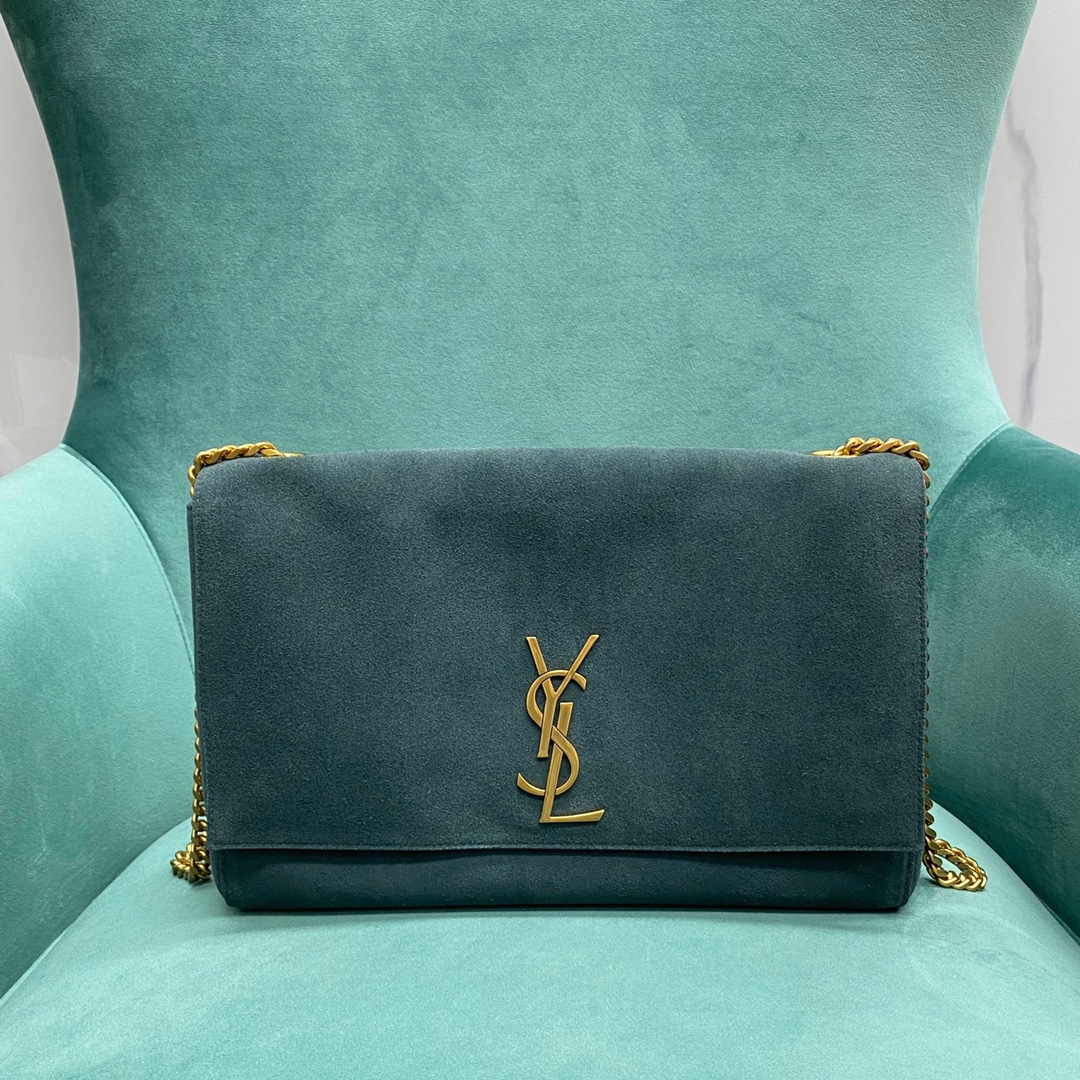 YSL Green Calfskin Kate Belt Bag QTBDQW18GH002